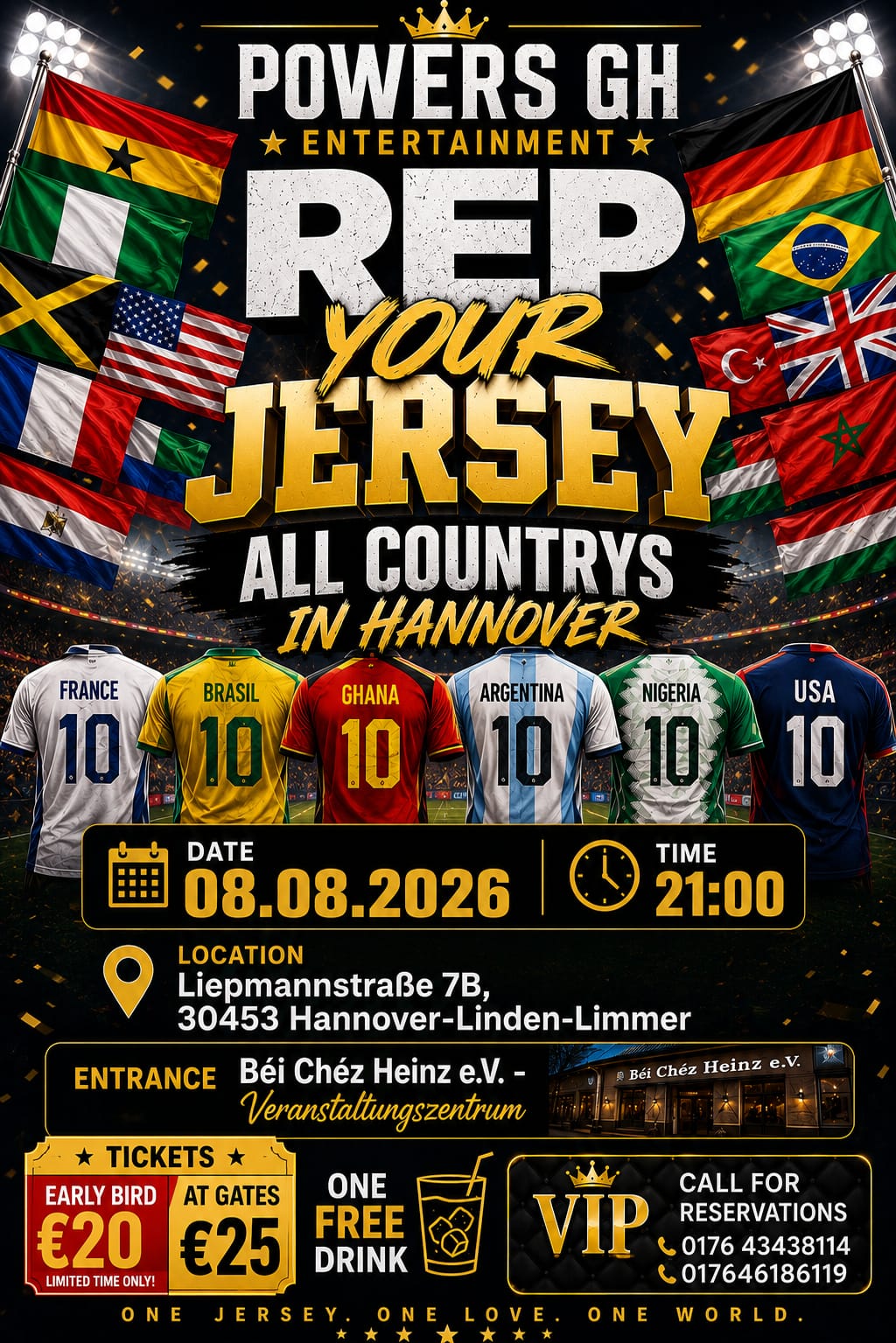 Rep Your Jersey Party