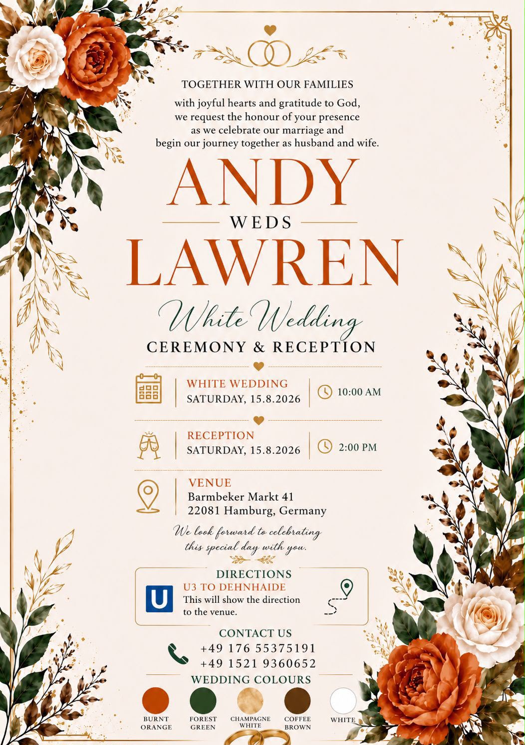 White Wedding Ceremony