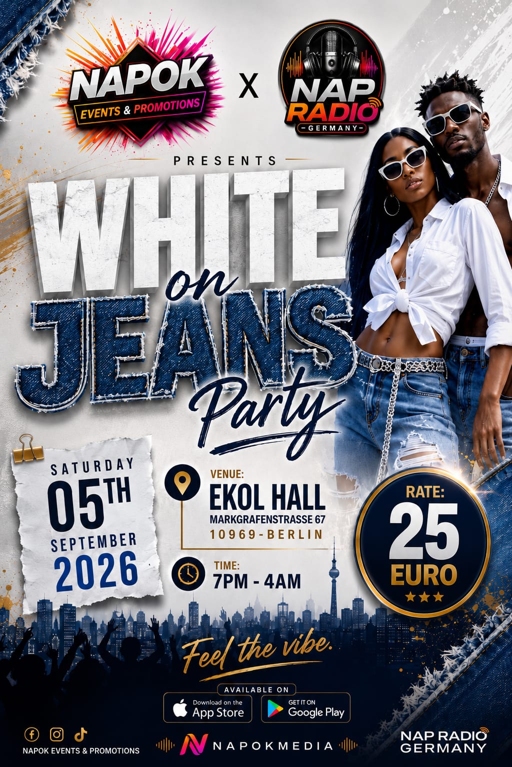 White on Jeans Party